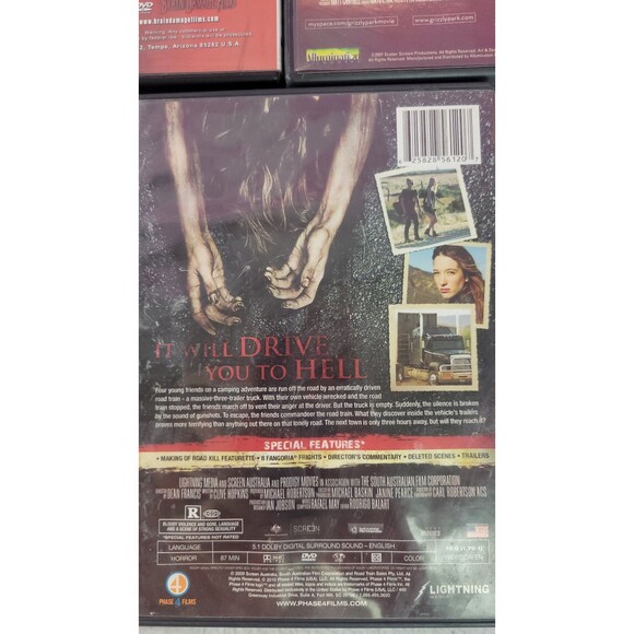 5 Movie Horror Indie DVD Lot Skin Walkers, Desperate Souls, Grizzly Park & More - Picture 7 of 12